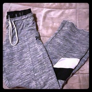 XS boyfriend PINK sweat pants